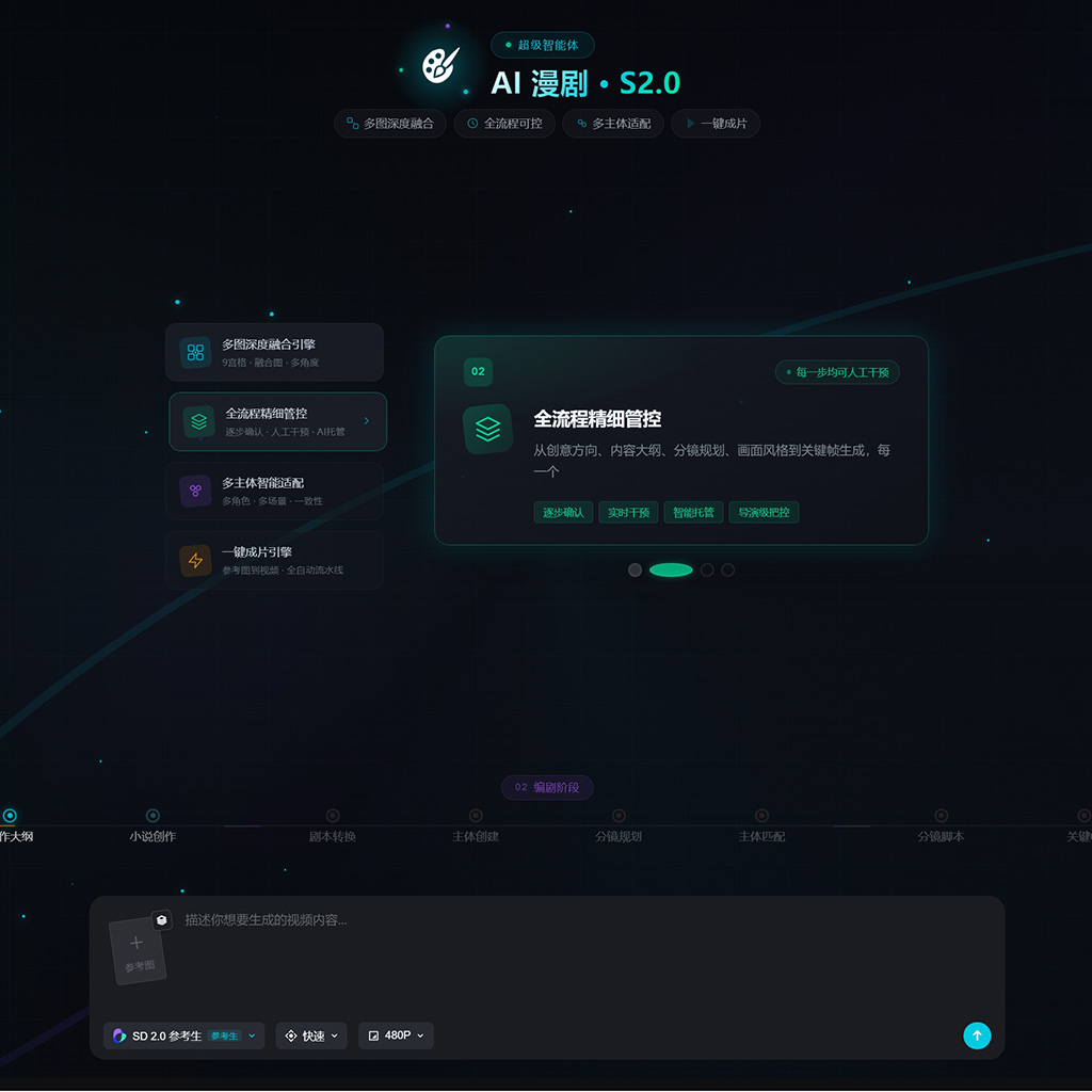 菁选灵创AI漫剧案例